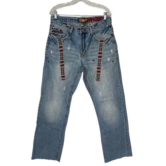 Akademiks Man Jeans Size 32 - Picture 1 of 7